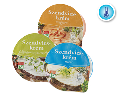 Kokárdás Szendvicskrém magyaros (Aldi)